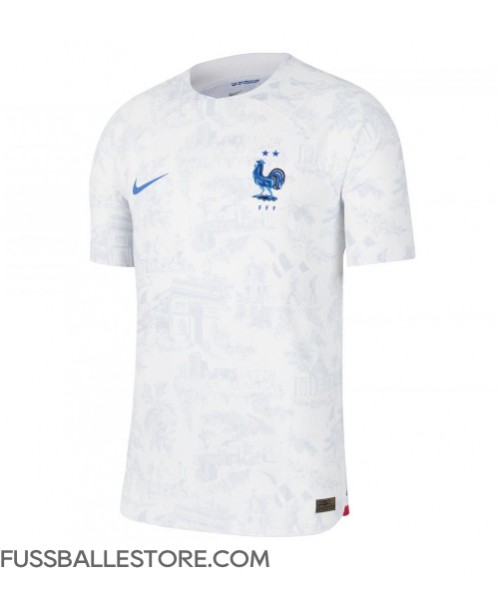 Günstige Frankreich Adrien Rabiot #14 Auswärtstrikot WM 2022 Kurzarm